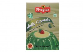 Five Star Jelly Crystals, Green Mango Flavour  Box  90 grams